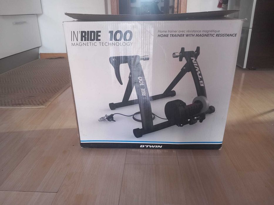 BIcicleta + Rolo conjunto | Bicicleta B'Twin Triban 540 (M) + Rolo B'Twin In'Ride 100