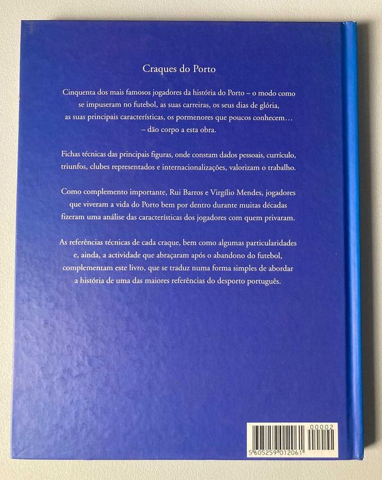 Livros dos Craques: Porto