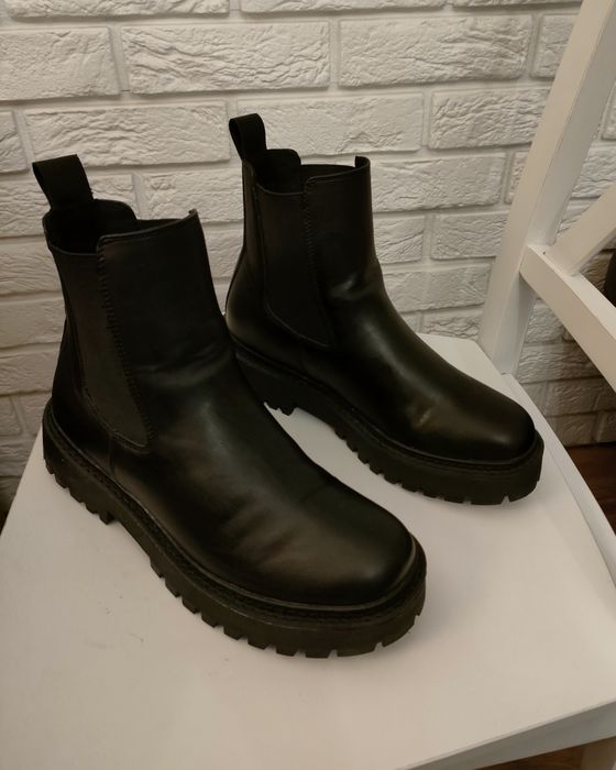 Buty, sztyblety czarne