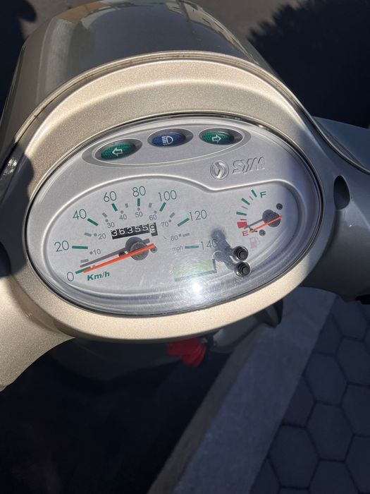 SYM FIDDLE 125 com Topcase SHAD