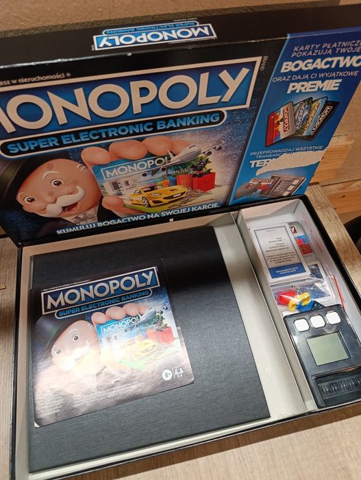 Monopoly Super Electronic Banking. Kompletna.