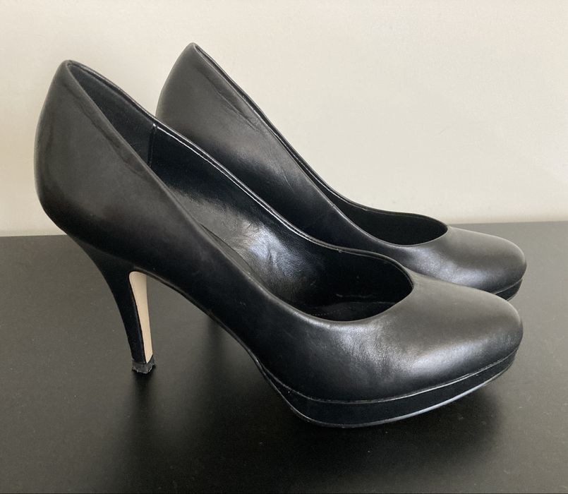 ALDO - Sapato Alto Preto - 37 como novos
