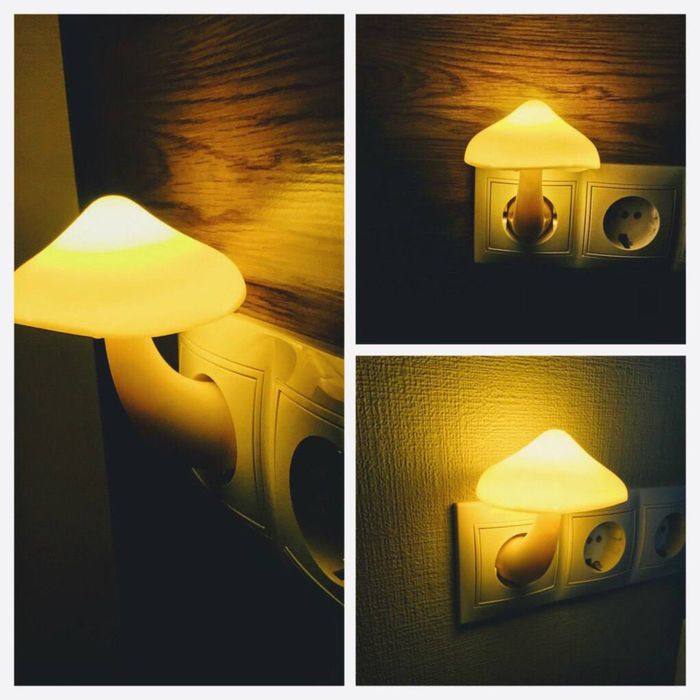 Свитильник ночник в виде гриба