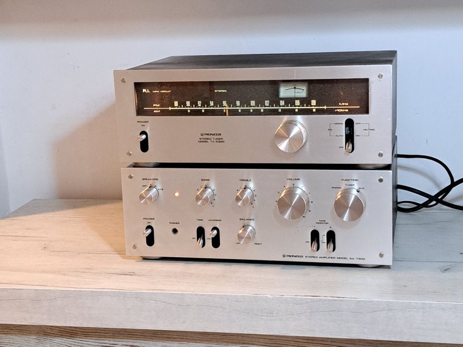 Piękny zestaw stereo Pioneer, japan, 1976R !