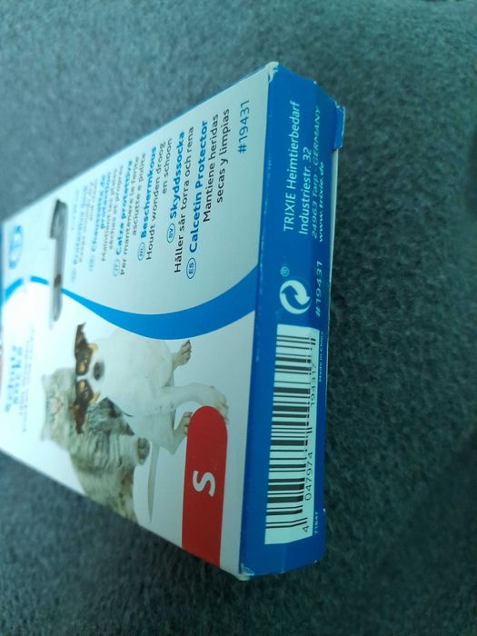 Trixie PROTECTIVE SOCK Захисна шкарпетка для котів/собак (силікон) S.