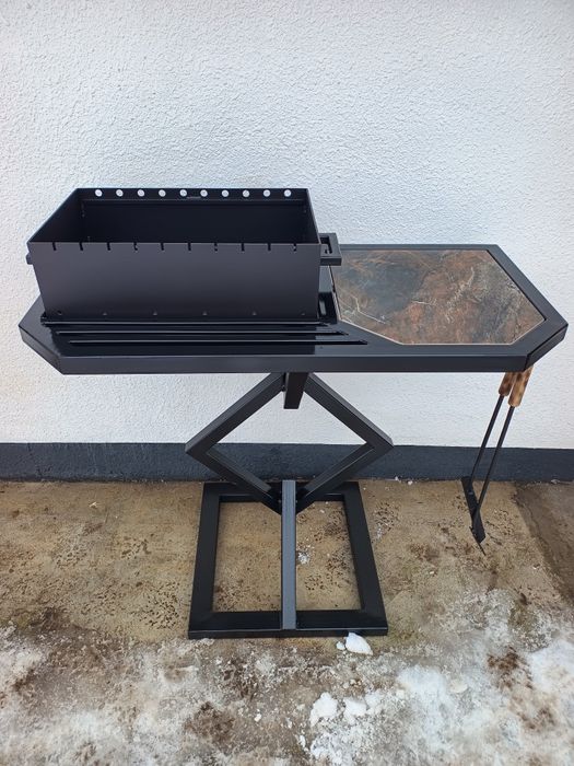 Мангал в стилі Лофт