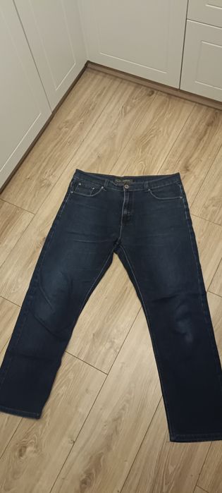 Spodnie męskie proste jeans za darmo