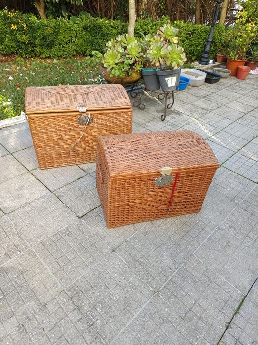 Arcas de verga/vime em perfeito estado