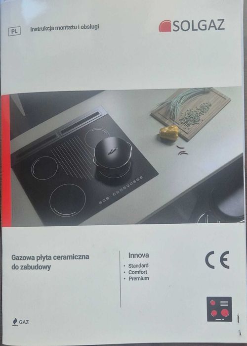 Płyta gazowa Solgaz INNOVA PREMIUM 3+1