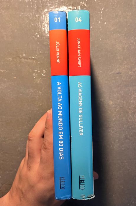 As viagens de Gulliver e A volta ao mundo em 80 dias