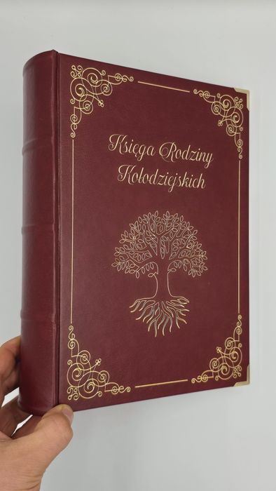 Kronika Rodzinna B4 dowolny złoty nadruk