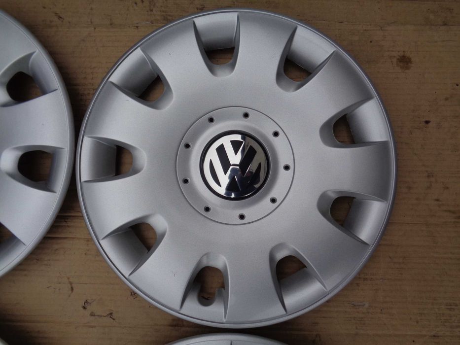 Oryginalne kołpaki, komplet kołpaków 15 VW, VOLKSWAGEN