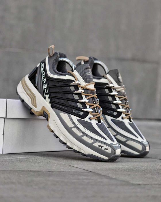 !SALE! Salomon ACS Pro Gore-Tex Grey Beige 41 42 43 44 45 46 47 48 GTX