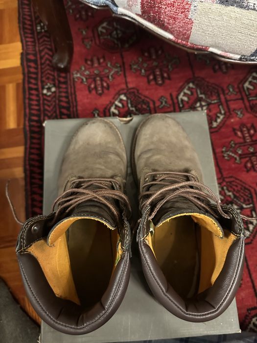 Timberland botas nobuk 6 inches Tam 42 ou 8.5