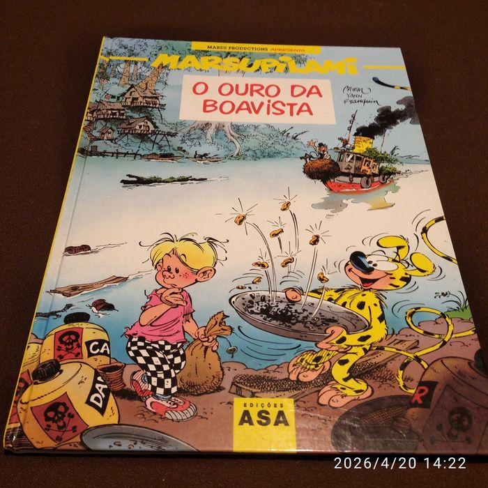Livro Marsupilami o Ouro da Boavista