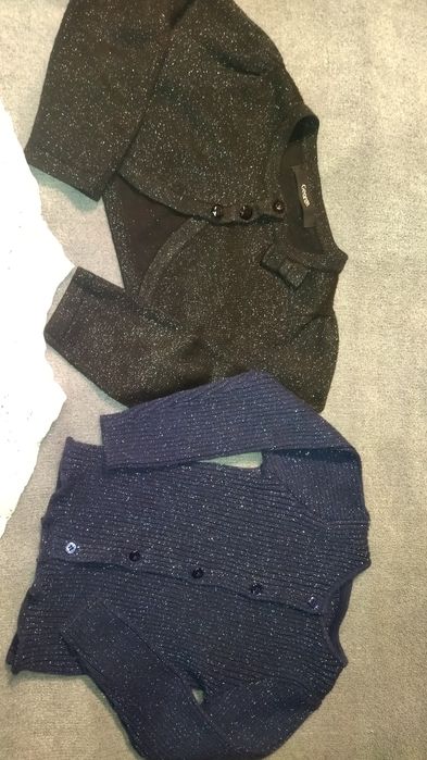 Bolerka H&M, George 2 szt+ sweterek 2-3 lata