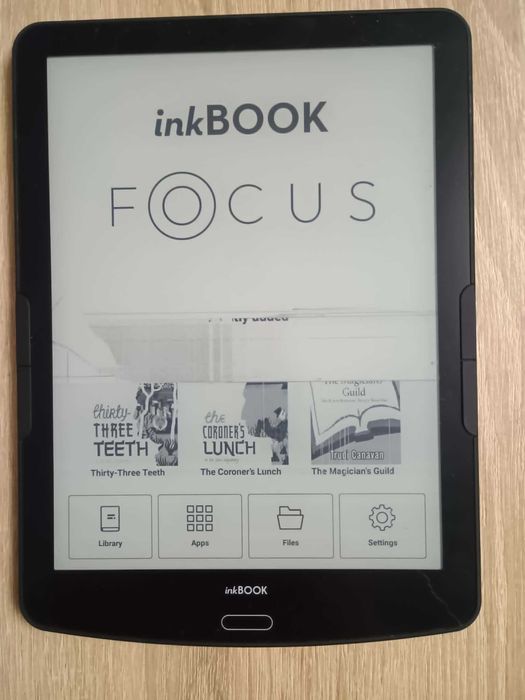 Czytnik inkBOOK Focus  16GB 7,8 " czarny uszkodzony