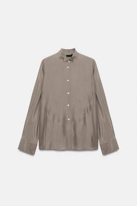 Блуза зі 100% шовку Zara