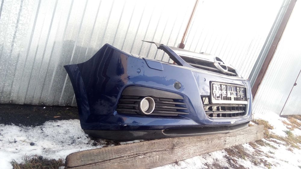 Opel Vectra C LIFT Zderzak Przód z grillem czujniki PDC spryski Z21B