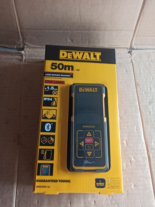DEWALT Digitale Afstandmeter met Bluetooth 50m DW03050