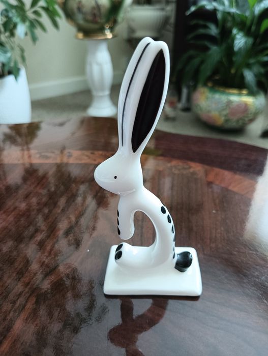 Zajączek figurka porcelanowa AS Ćmielów
