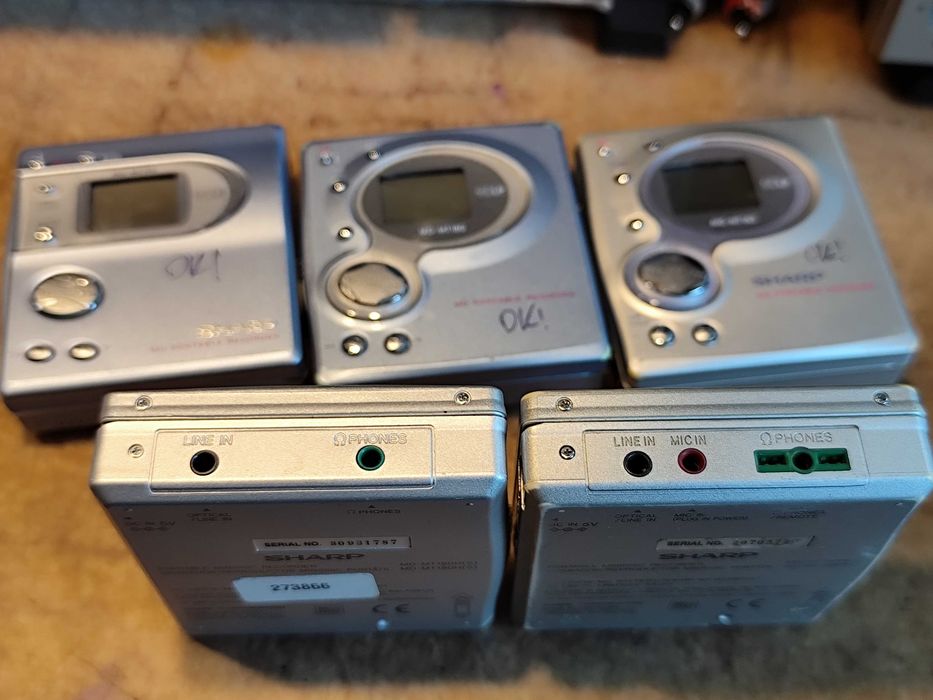 Mini Disc Sharp MD-MT 180/190 MDLP