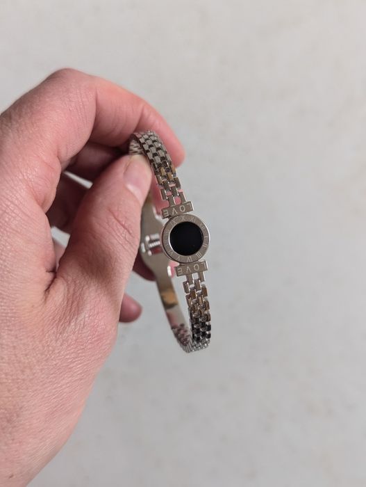 Bransoletka damska srebro