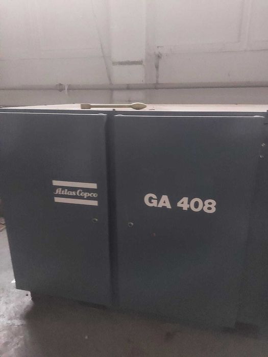 Sprezarka srubowa atlas copco ga 408 + osuszacz powietrza