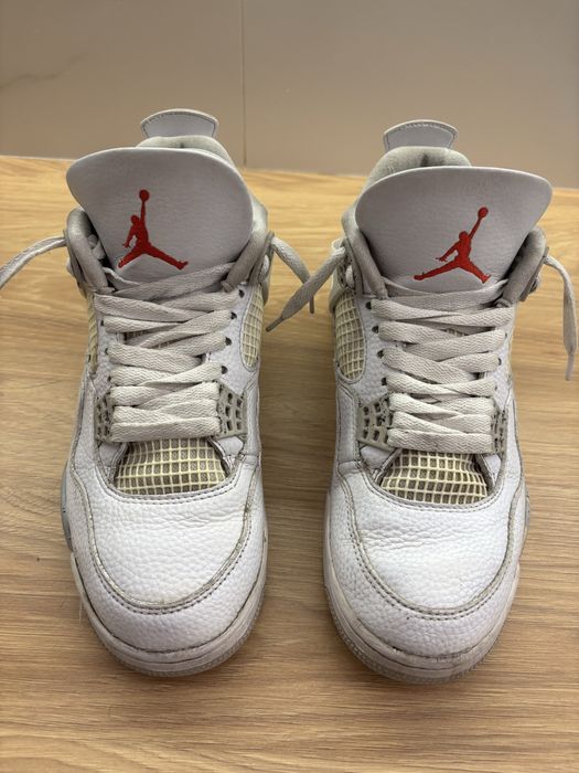 Buty air jordan 4 white oreo