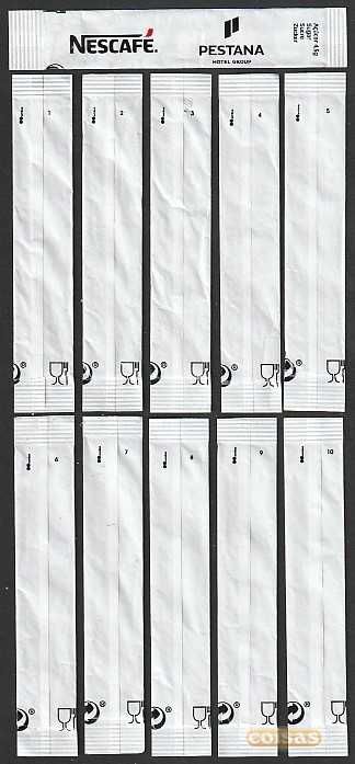 Pacotes de Açúcar - Nescafé 2022, Série Hotel Pestana