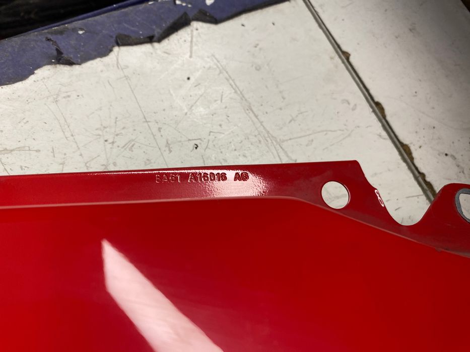 ford fiesta mk7 08- błotnik lewy przód