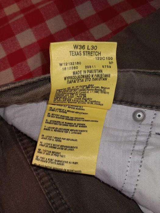 Spodnie męskie jeans Wrangler Texas Stretch W36 L30