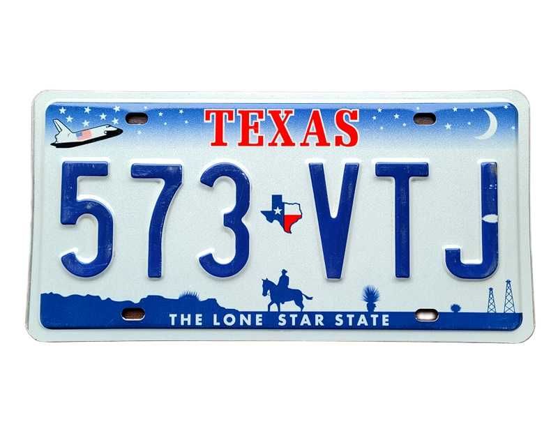 Texas - oryginalna tablica rejestracyjna z USA