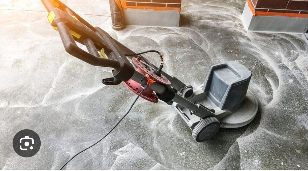 Шліфування, фрезування стяжки підлоги.