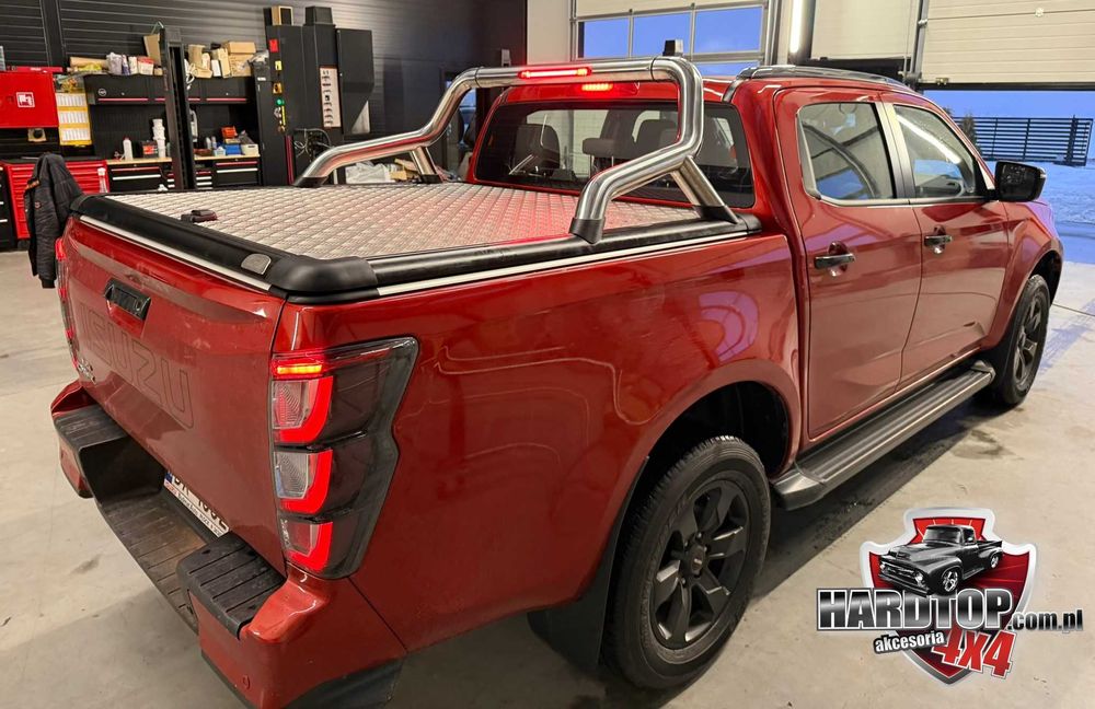 Aluminiowa Pokrywa Zabudowa Paki z Orurowaniem do Isuzu D-Max  Hardtop