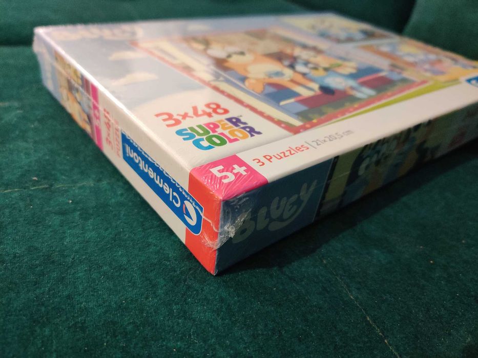 Puzzle 3x48 Super Kolor Bluey