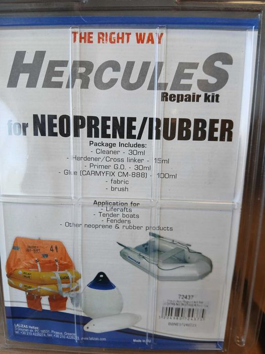 Kit reparação para semi-rigidos neopreno/borracha