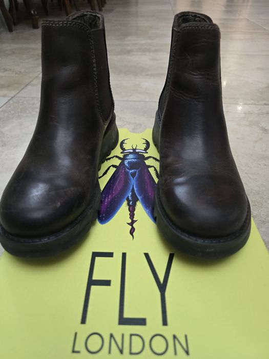 Buty damskie Fly London rozmiar 35 brązowe