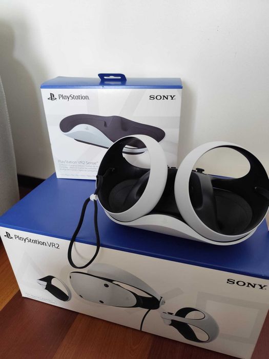 PSVR2 + Adaptador PC + Base Carregamento + Garantia