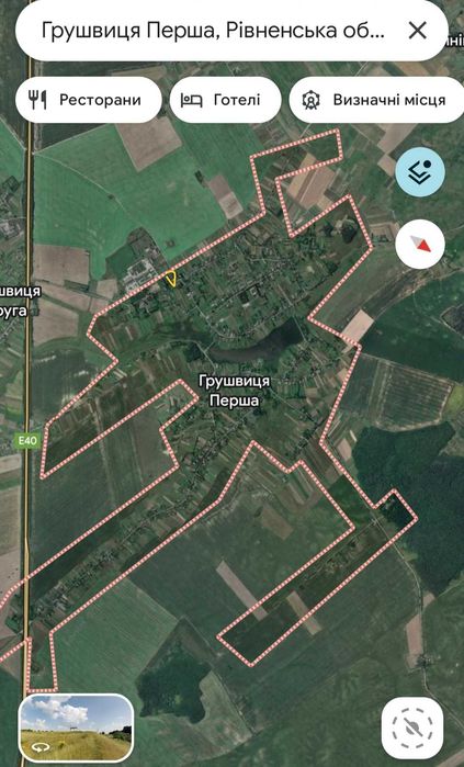 Земельна ділянка під забудову Грушвиця Перша