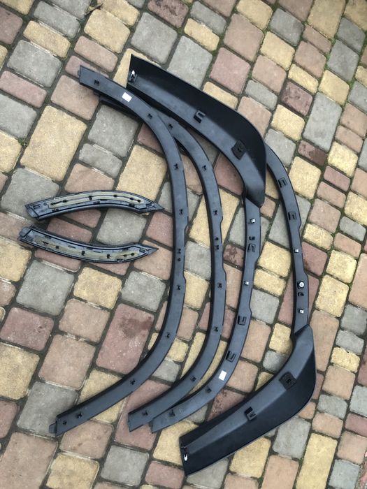 Накладки (комплект)на арки Land Rover Defender L663