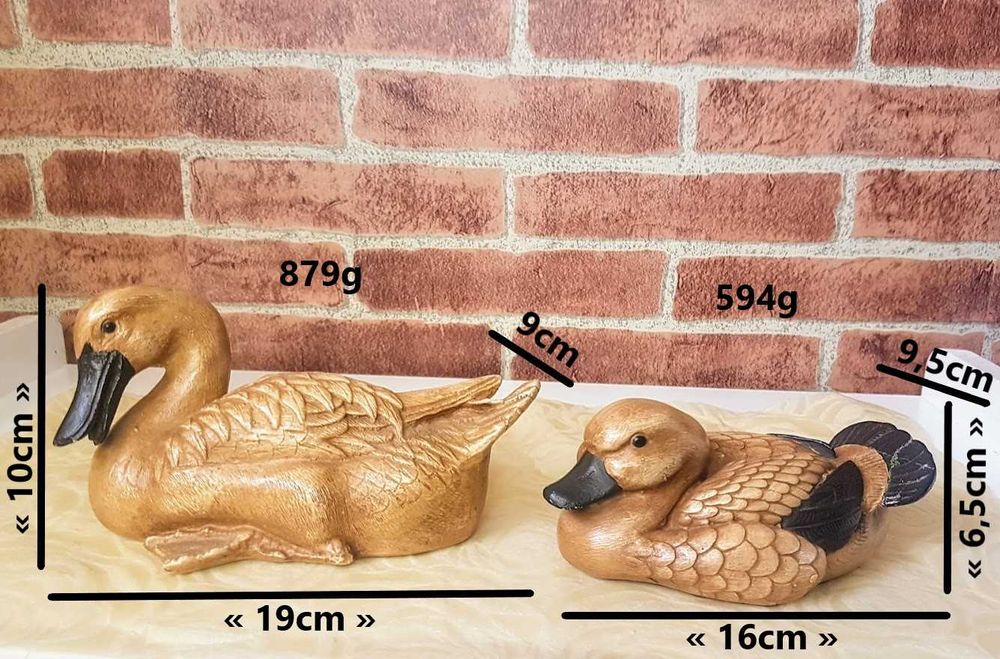 Estatuetas patos decorativos