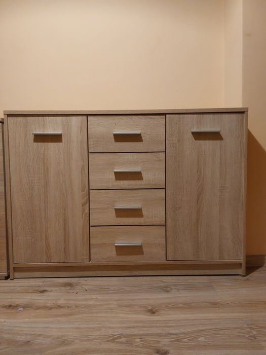 Komoda jasny dąb Nepo Plus BRW