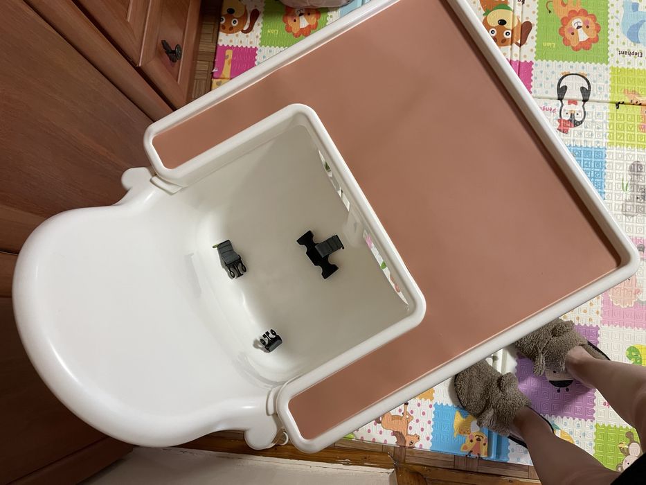 Стілець IKEA ANTILOP зі стільницею + підніжка для стільця