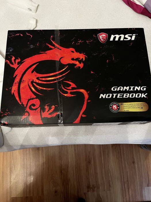 Laptop MSI I7-7000HQ / GeForce 1060 / 16 GB Ram