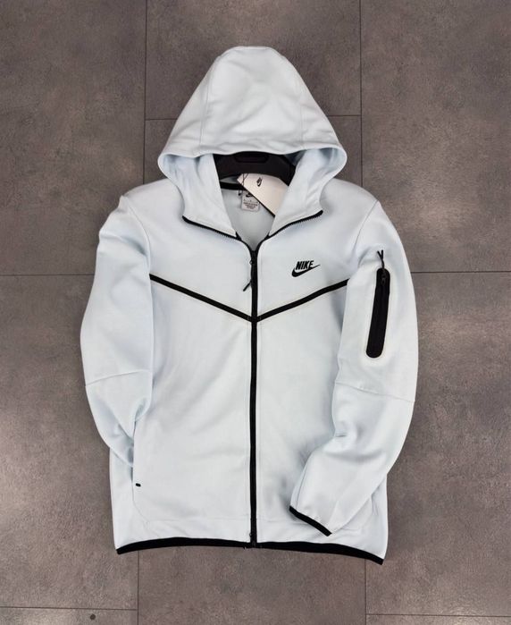 Кофта Nike Tech Fleece/кофта найк теч фліс біла/nike теч fleece