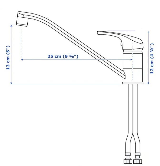 Torneira misturadora cromado