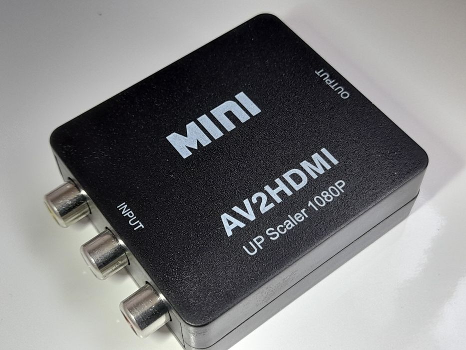 Конвертер видеосигнала MINI AV2HDMI UP Scaler 1080p AV to HDMI