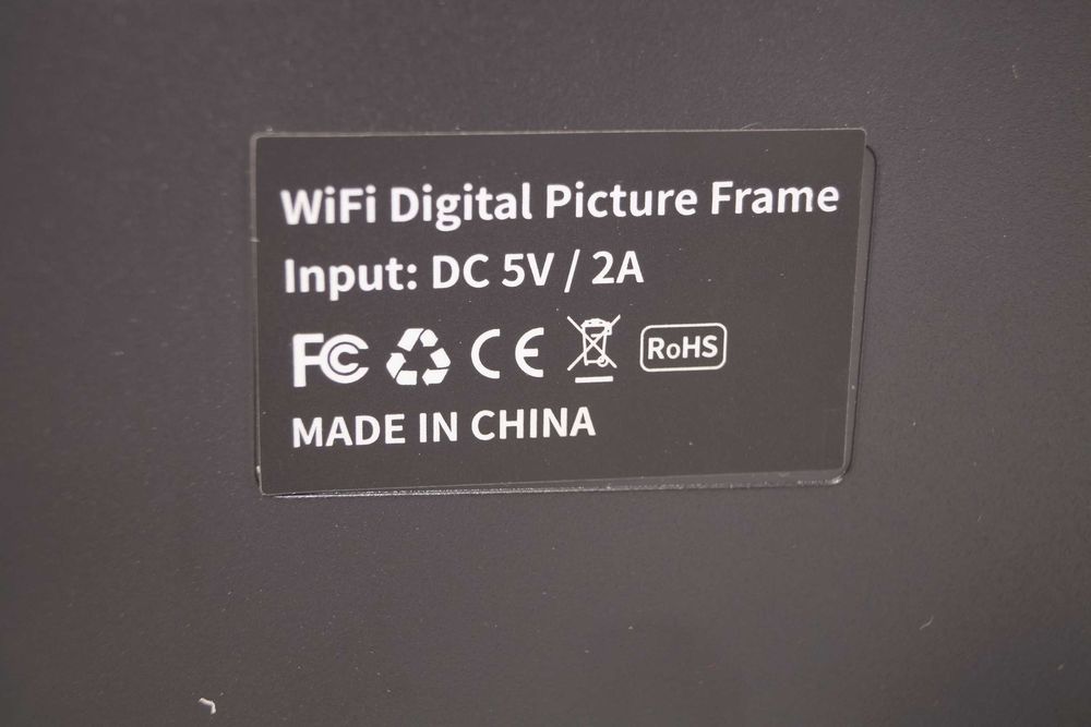 Frameo Multimedialna ramka cyfrowa WiFi 10.1" czarna