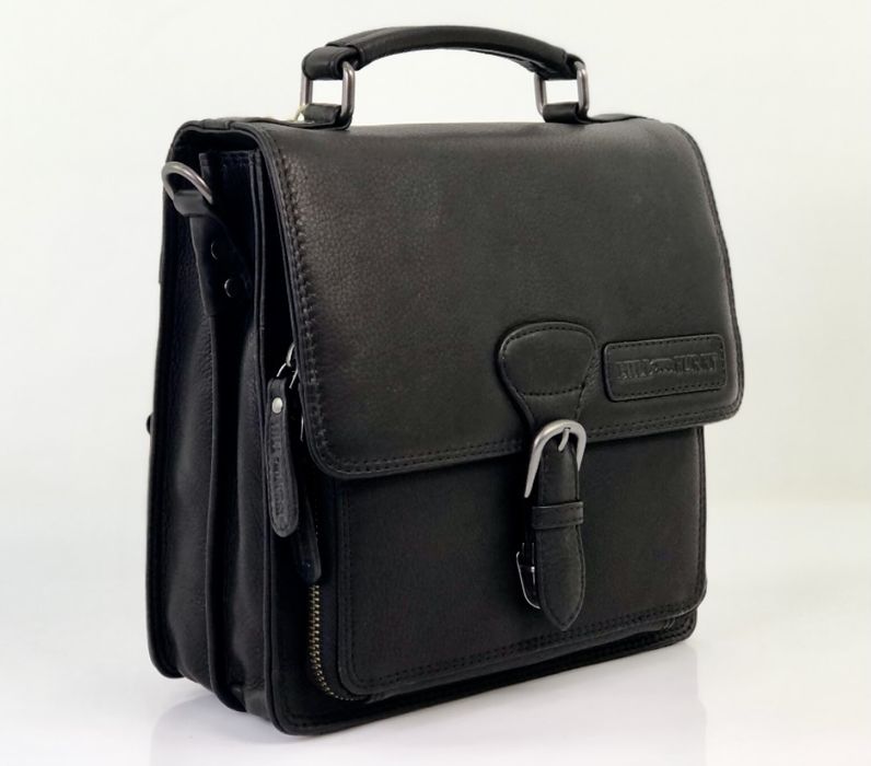 барсетка Кожаная мужская сумка Hill Burry  барсетка шкіряна